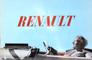 Renault Four and Sixes Modelprogram 1938 Carbrochure (8745)